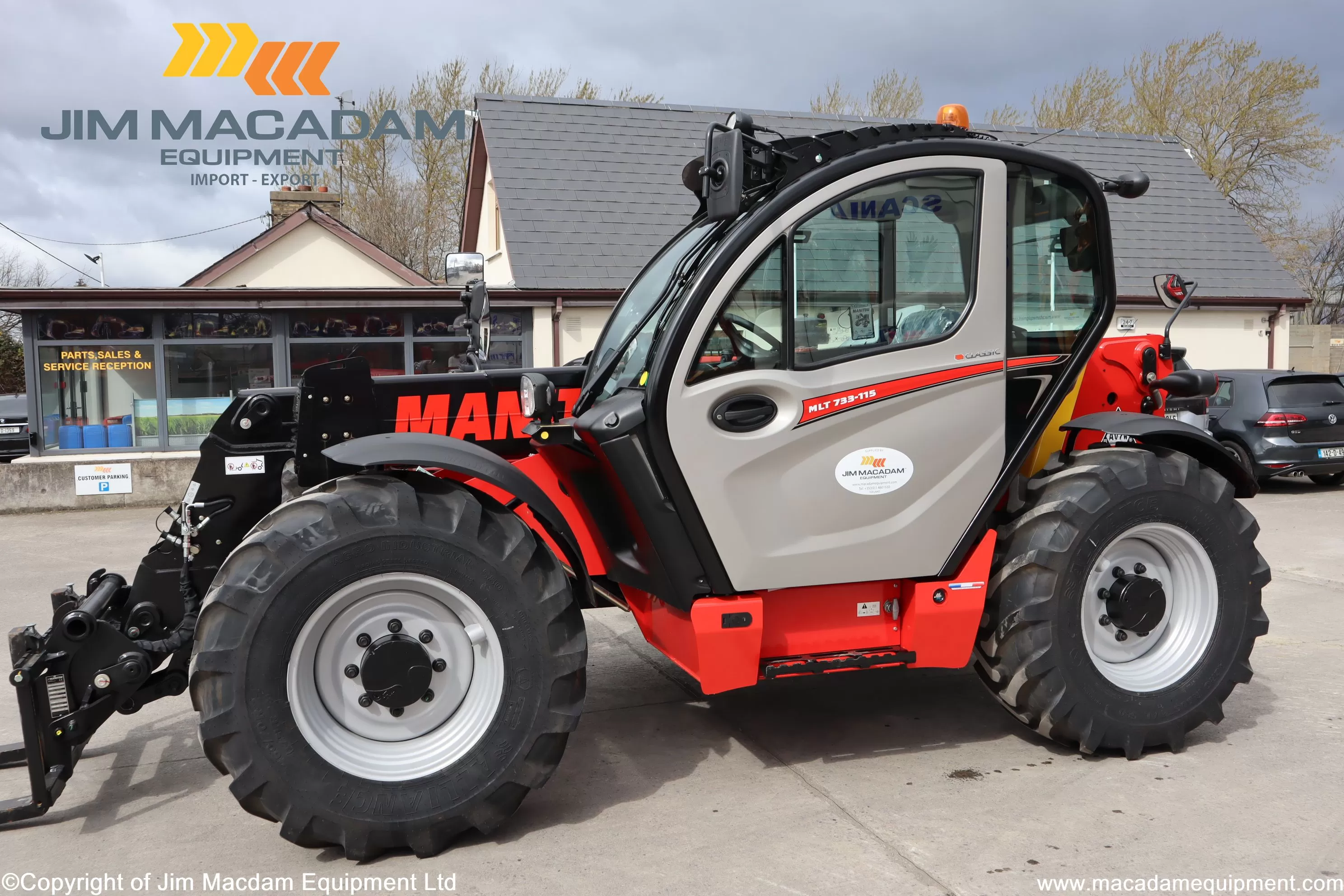 Manitou MLT 733115 available at Macadam Equipment Official Dealer