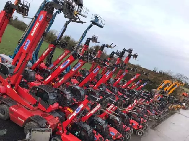 Manitou Telescopic Loaders at Boles Yard