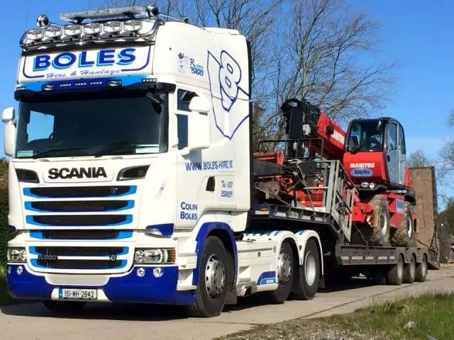 Boles Transport Manitou Telescopic Loader