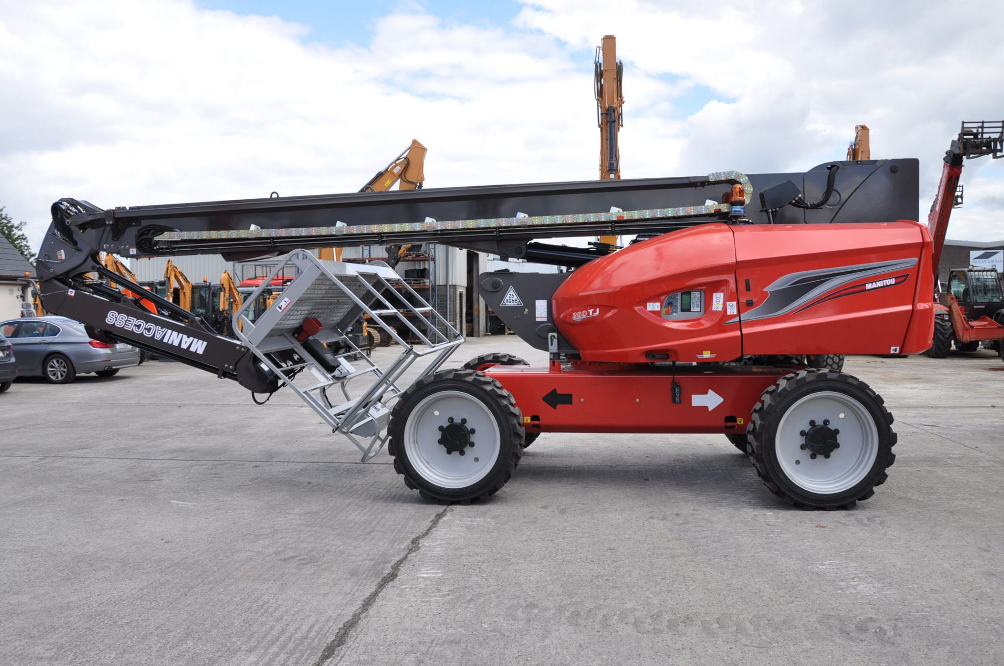 Manitou 280TJ Aerial Platform now available Macadam Equipment Ireland