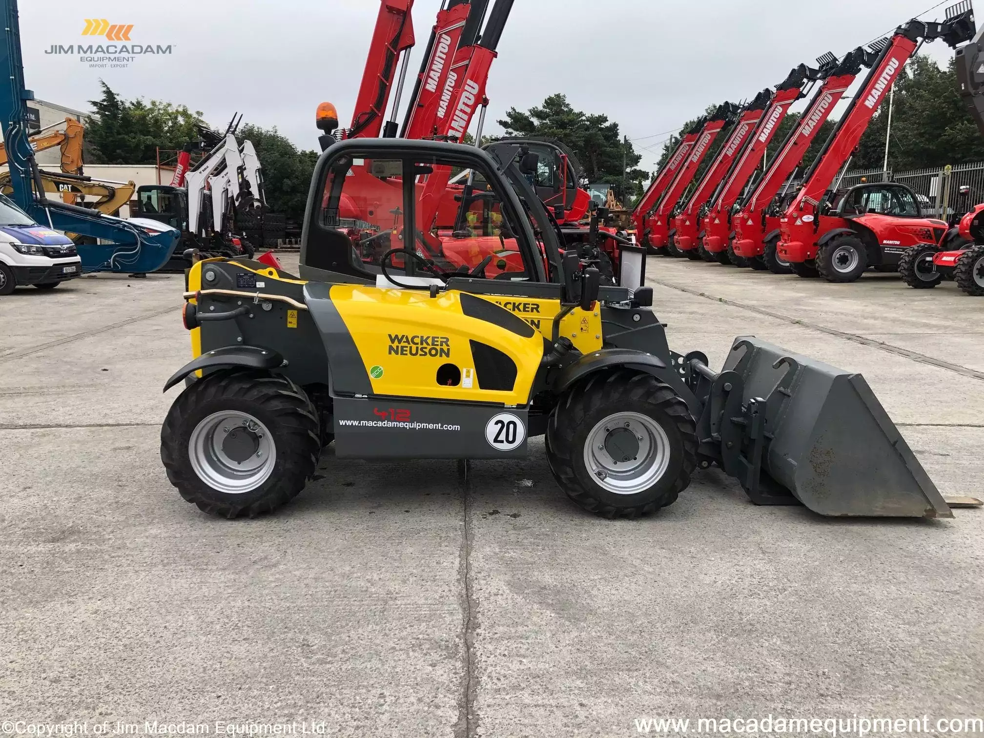 Wacker Neuson TH412 Macadam Equipment Wacker Neuson TH412 Macadam Equipment