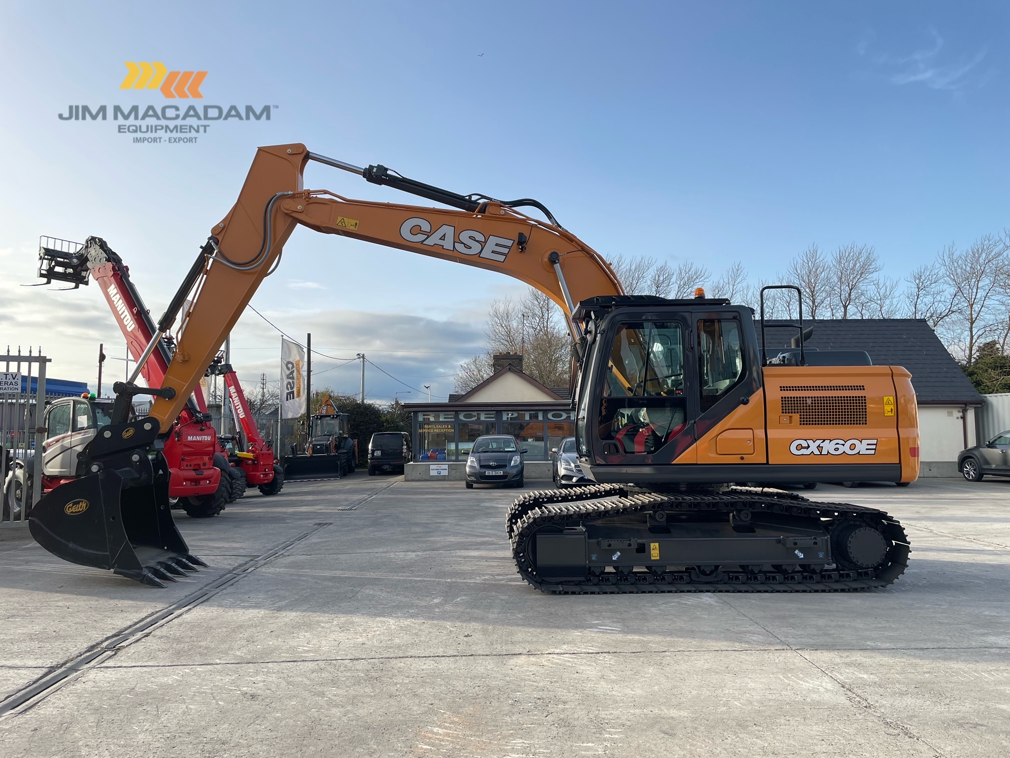Case CX160E available Case Dealer Macadam Equipment
